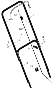 Part Location Diagram of 1101353 Murray Clip, Cable